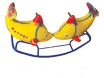 Bập bênh hai cá Heo mẫu đẹp